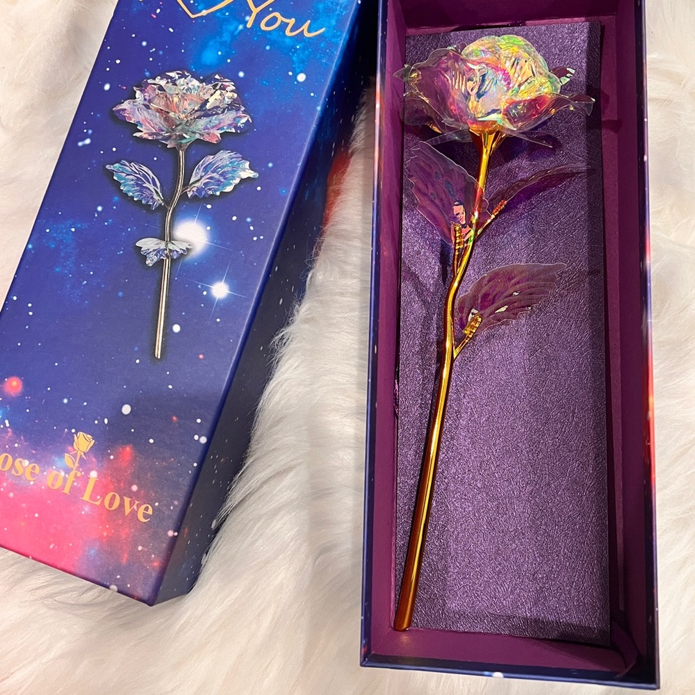 Galaxy Rose of Love - Iridescent